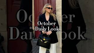 October daily fashionlook #demure #dailylooks #dailylookbook #fashioninspo #autumnstyling #outfits