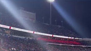 Josh Allen jogs off Highmark Stadium field for final time