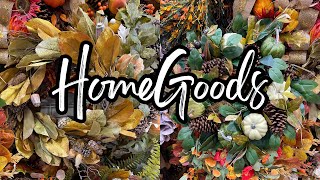 🍂 HOMEGOODS SHOP WITH ME Fall 2025 Home Decor & Wreaths! 🍂