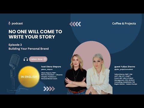 Coffee & Projects Podcast in English | Episode 3 | Build Your Personal Brand