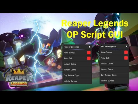 Reaper Legends OP Script GUI | [PASTEBIN 2021]
