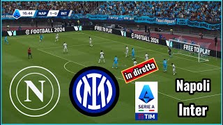 SSC Napoli vs Inter Milan Live Serie A Full Match Today Football Simulation PC Game