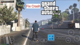 GTA V Gameplay (HD) Winlator Bionic Ludashi 2.8.2 (Windows Emulator) Android Fix Crash
