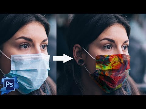 How to Make a Face Mask Mockup in Adobe Photoshop cc