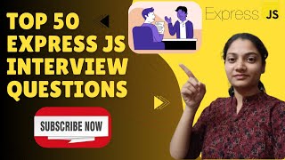 Top 50 Express JS interview question and answers Node JS | MERN Stack | React js | Node | Express JS