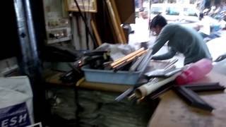 photo framing  flex pin gun  making
