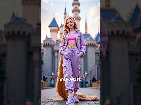 Disney Princesses as Street Girls😍 #aifusion #midjourney #aiart