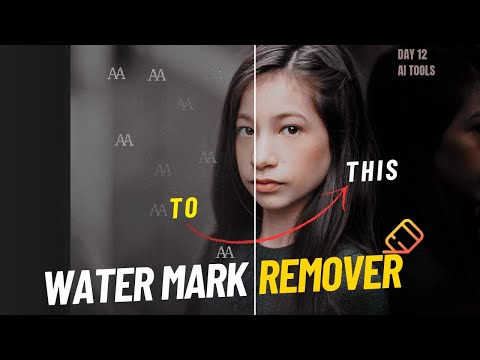 DAY 12 AI TOOLS || AI Watermark Remover || Instantly Erase Watermarks || #watermarkremover #editing