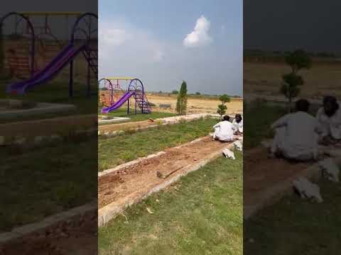 Garden work near to finish in Mian Muhammad Baksh City (+923472127155)
