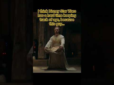 Disney Star Wars Age: Does Anyone Else Question This? #starwars #lucasfilm #theacolyte #bobafett