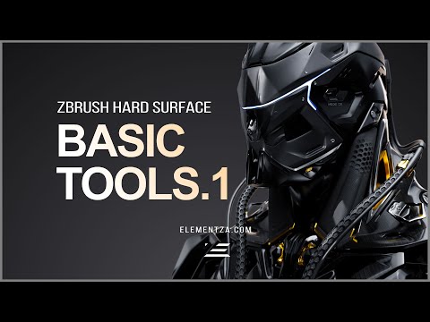 ZBrush Hard Surface Basic Tools (Part One)