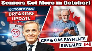 Canada CPP, OAS & GIS Update 2025 | Payment Schedule Revealed | Seniors’ Monthly Income Changes!