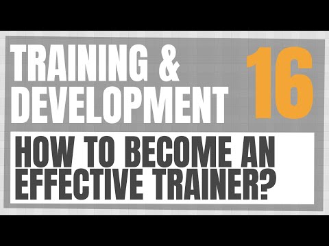 TRAINING & DEVELOPMENT: How to Become an Effective Trainer? | Restaurant Training | EP16
