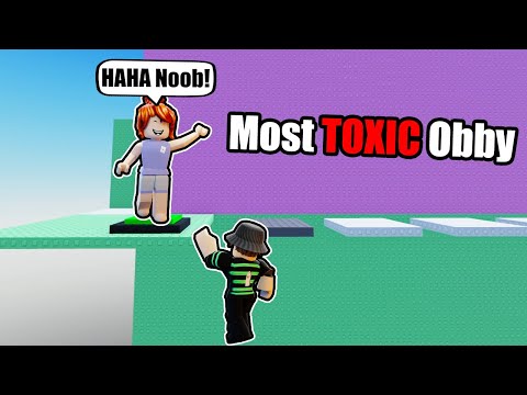 BEATING TROLLS IN THE MOST TOXIC ROBLOX OBBY..(Slap Tower)
