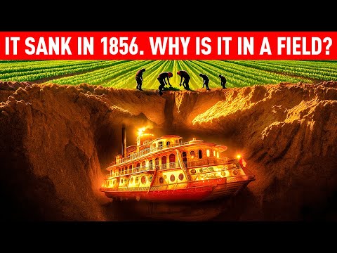 Farmer DIGS UP 160-Year-Old Ship in Middle of His Field