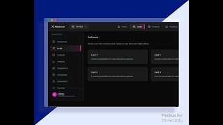 HTML & CSS Dashboard Design Tutorial | Modern Sidebar & Top Navbar UI | Website Dashboard Layout