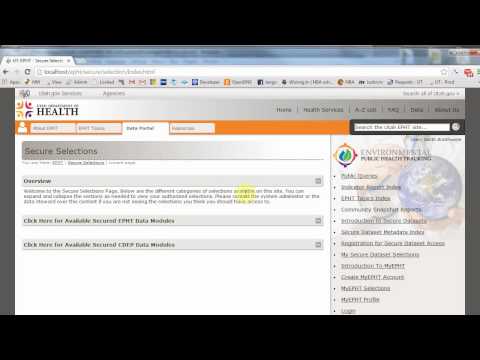 security local testing setup using self registered XML