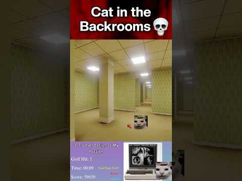 Trapped in the BACKROOMS in a silly cat game... #indiegame #cat