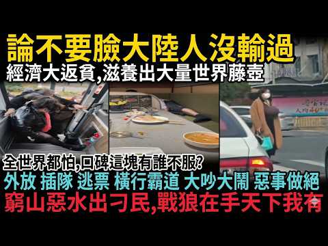 窮山惡水出刁民？橫行霸道沒輸過！地鐵外放、逃票撒潑，中國式「巨嬰」為何成了全世界的毒瘤？老百姓：太丟臉了！