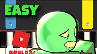 Roblox Dead Rails Ending Song - EASY PIANO TUTORIAL