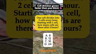 🔬 Can You Solve This Exponential Growth Puzzle in 5 Seconds? #shorts #iqvistax #riddle