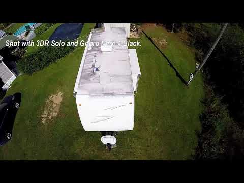 Camper roof inspection with 3DR Solo