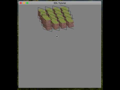 OpenGL Isometric Sorting with Depth Buffer
