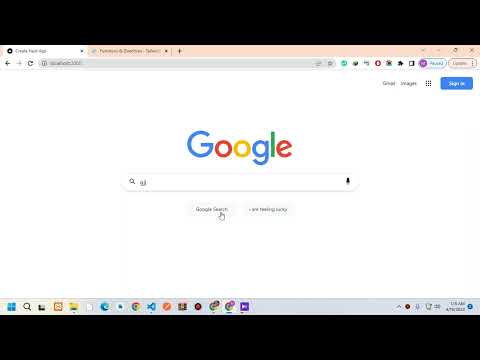 create google clone with nextjs and tailwindcss part 7