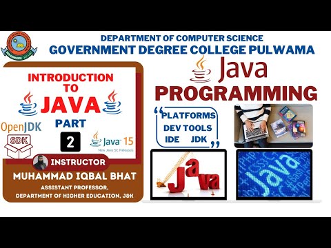 Part-2: Introduction to Java Programming - Platforms, JVM Architecture and JDK Installation