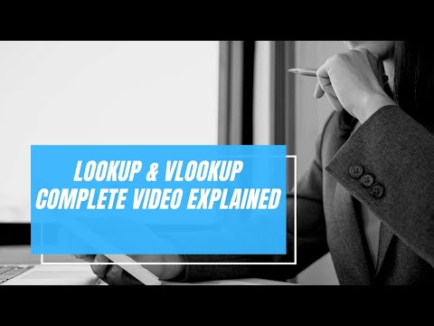 Excel Formula function vs Lookup Vlookup complete video