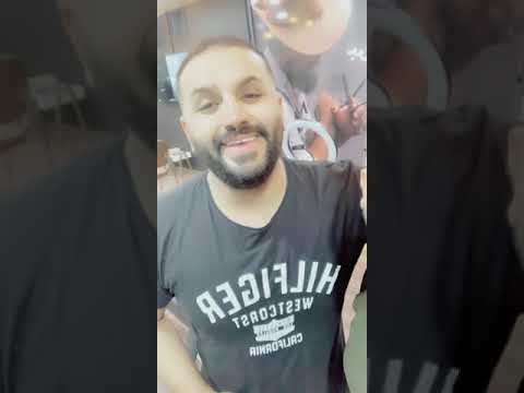 الفنان خالد الحنين مع الكوافير جودي الماس