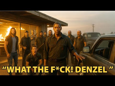 They Marked Denzel Washington’s Car for Blood — Then Froze When They Learned Who He Was