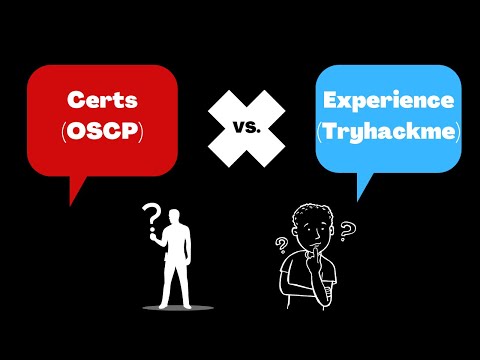 Certs vs. Experience and Training? How and where to get started!