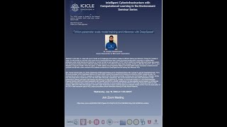 ICICLE Seminar Series: Trillion-parameter scale model training and inference