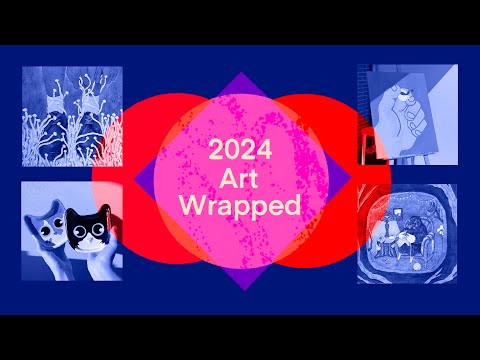 2024 art wrapped ! ✦ all the work i made, favs of the year, reflections ✦