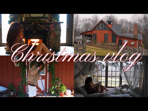 A cozy vlogmas | Holiday market and re-decorating the cottage🕯️✨