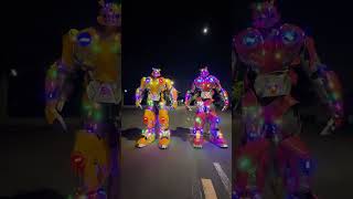 Bumblebee full led so beautiful #mascotmiennam #robot #mascot #transformers #bumblebee