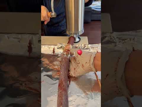 Making Korean blood sausages #soondae #순대 #sundae #분식 #streetfood #koreanfood #mukbang