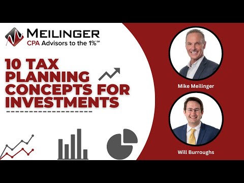 10 Tax Planning Concepts for Investments | FREE Webinar