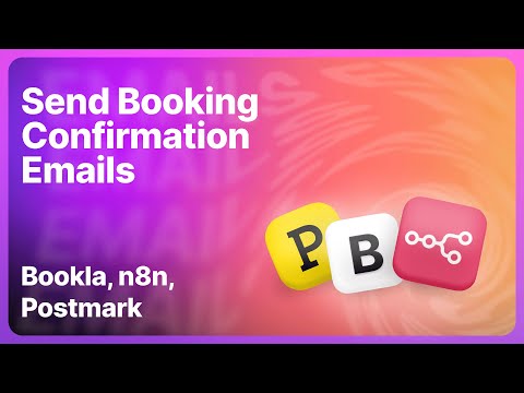 Automate Booking Confirmation Emails with Bookla, n8n, Postmark, Framer and Webhooks