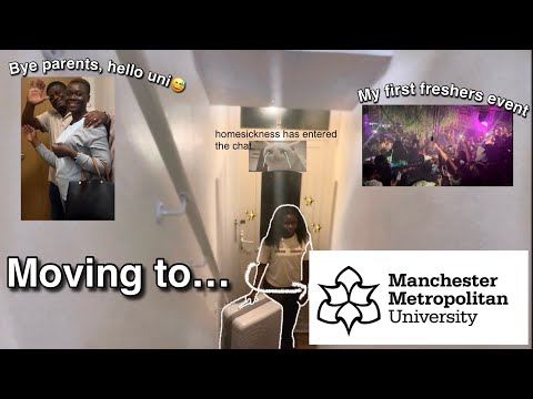 The REALITY of moving to UNIVERSITY for the first time (MANCHESTER METROPOLITAN UNI)