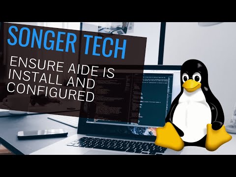 Ensuring AIDE is installed and Configured on Linux Debian