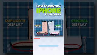 How can identify iphone's duplicate display? #bestold #iphone #iphonedisplayrepair #appleiphone