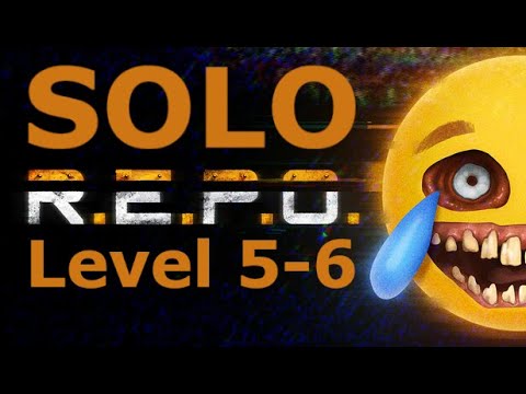 R.E.P.O Solo Level 5-6 (Full commentary)