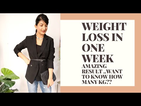 * SHOCKED* I took 1 week CHLOE Weight loss challenge..