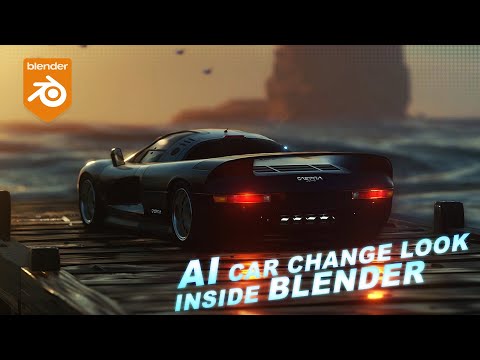 Blender AI Car Transition | Cinematic Look in Eevee - @GtmDesigns​