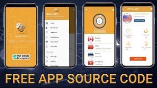 VPN app free source code android studio - android app development for beginners
