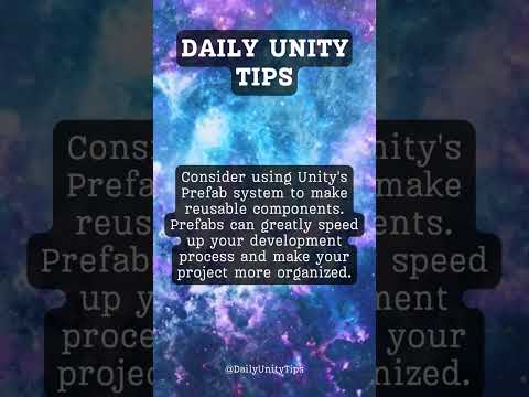 How can make game development process efficient in unity? #FreeTutorials#UnityTips#UnityCommunity