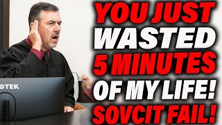 "Judge CRUSHES Sovereign Citizen’s Fake “Right To Travel” Argument!"