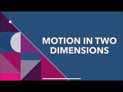 Motion in Two Dimensions | Content | Lesson 5, Unit 1: Kinematics | AP Physics 1